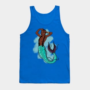 Mermaid Iara brazilian folklore Tank Top